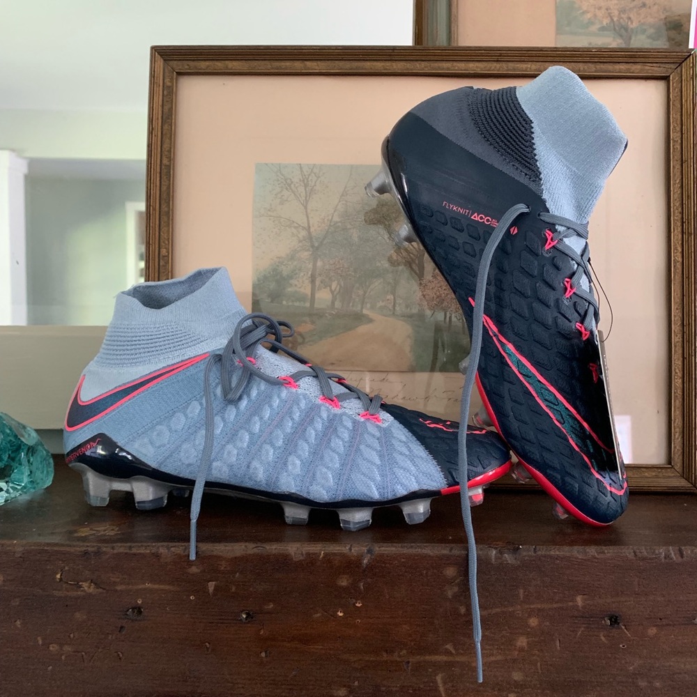 Nike Hypervenom Phantom III (Navy Silver & Pink)